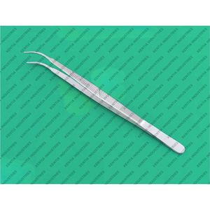 Pinces à tissus incurvées dentées Gerald Premium de 7 pouces en acier inoxydable – Instruments chirurgicaux de précision - Product Image 2
