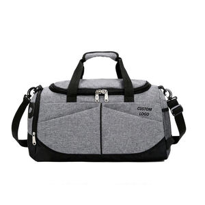 Sac de sport RAHRAJ ENTERPRISES en nylon imperméable avec fermeture éclair, compartiment à chaussures, sangle réglable, doublure en polyester 30-40L - Product Image 1