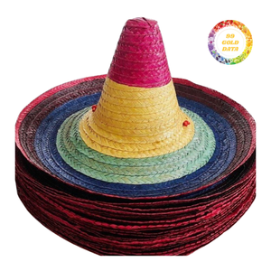 Mexican Straw <b>Hat</b> – Perfect for Outdoor Activities and Holidays - Product Image 6