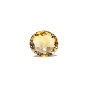 Natural Golden Pear Cut Citrine-3.95 Carat IGI Certified Loose Gemstone for Fine Jewelry - Product Image 1