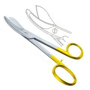 Tijeras para Yeso de 24 cm, Acero Inoxidable, Manuales, Certificación CE, Clase I, Instrumento Quirúrgico Ortopédico - Product Image 6