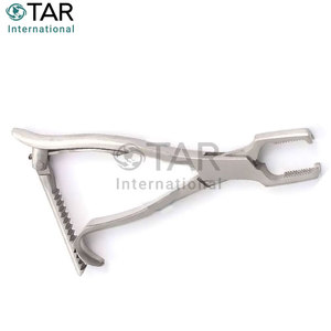 Pinzas de sujeción de huesos Kern con trinquete de 4 pulgadas, instrumentos médicos quirúrgicos para procedimientos ortopédicos, construcción duradera de acero inoxidable - Product Image 5