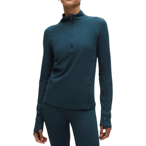 Classic Fit Hooded Pullover Womens Winter Soft <b>Thermal</b> Stretch <b>Long</b> <b>Sleeve</b> Half Zip Casual Outer <b>Tops</b> Jackets Bulk Wholesale - Product Image 1