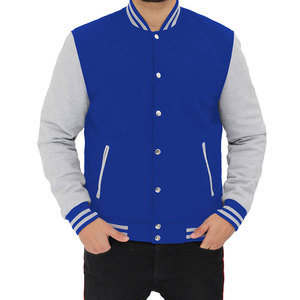 Custom Men's Baseball Letterman Varsity <b>Jacket</b> High Quality Chenille Embroidery with <b>Leather</b> Sleeves for <b>Winter</b> - Product Image 2