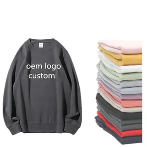 เสื้อสเวตเชิ้ตคอกลมแบบสวมใส่ได้ทั้งชายและหญิง พิมพ์โลโก้ได้ตามต้องการ แขนยาว ผ้าฟลีซ เป็นมิตรต่อสิ่งแวดล้อม ระบายอากาศได้ดี ปี 2026 เสื้อฮู้ดแบบสวมใส่ได้ทั้งชายและหญิง - Product Image 2
