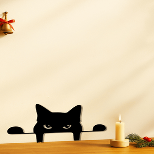 CIFbuy Statue de chat en métal fantaisie pour extérieur, décoration de jardin, art de cour pour les fêtes, cadeau avec service de retrait Temu sur TikTok - Product Image 5