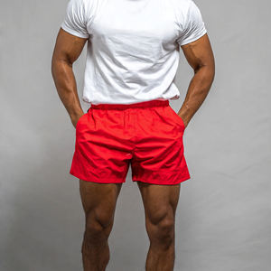 Pantalones Cortos Deportivos de Secado Rápido para Hombre, Pantalones Cortos para Correr con Cintura Alta y Cordón Ajustable - Product Image 3