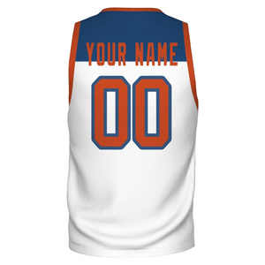 Camiseta de Baloncesto Reversible para Adultos, Ligera, de Secado Rápido, con Nombre, Números y Colores del Equipo Personalizados - Product Image 3