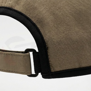 Casquette de baseball unie bicolore beige kaki avec bordure noire, réglable, respirante, pour la course et la protection solaire, pour femmes, style Find Gear - Product Image 6