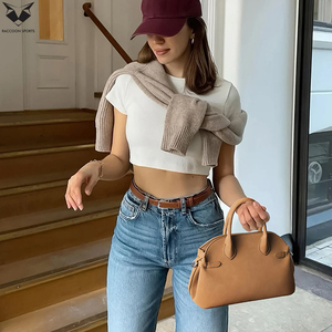 Customizable Design Available Handmade Messenger Premium Durable Fashionable Work and Travel PU All Seasons Women's Tote <b>Bags</b> - Product Image 2