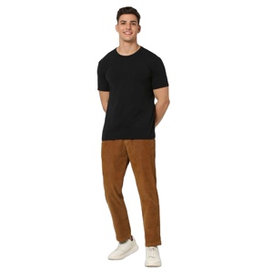 กางเกงผ้าฝ้ายทรงหลวมๆ สําหรับผู้ชาย - ใส่สบายและระบายอากาศได้ เหมาะสําหรับชุดลําลองและทุกวัน มีให้เลือกหลายสี - Product Image 1