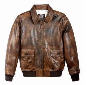 Chaqueta de cuero para hombre, estilo bomber, de cuero rojo, con cuello de piel, estilo aviador, para motocicleta, talla grande, de cuero genuino, hecha a medida. - Product Image 4