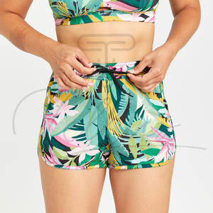 กางเกงขาสั้นชายหาดผู้หญิงราคาส่งที่ดีที่สุด รับทำโลโก้ตามสั่ง ผลิตจากโรงงาน สวมใส่สบาย - Product Image 5