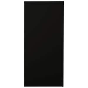 ตู้บานเลื่อนเหล็กสีดำพร้อมกระจกนิรภัยขนาดกลางสำหรับห้องนั่งเล่น - Product Image 3