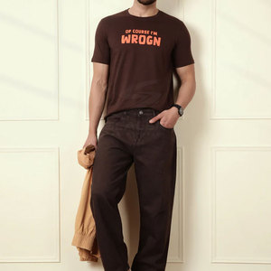 Camiseta Moderna Casual con Estilo Gráfico en Relieve, Algodón Premium, Suave, Transpirable y Cómoda, Ropa Urbana para Hombre, Personalizable - Product Image 3