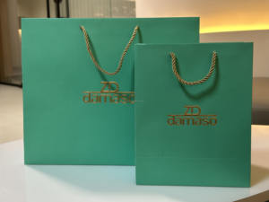 Bolsas de papel con logotipo personalizado de primera calidad para joyero y embalaje de productos cosméticos Elección de proveedor de alta calidad - Product Image 2