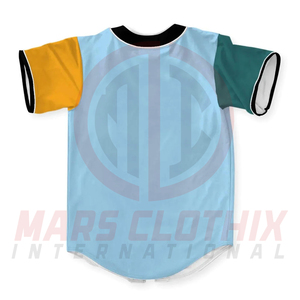 Ropa Deportiva, Jersey de Béisbol de Color Sólido, para Todas las Temporadas, Corte Regular, Secado Rápido y Transpirable - Product Image 2