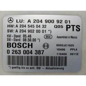 Unidad de Control Parktronic Usada OEM A2049009201 para GLK X204 2008-2012 - Product Image 4