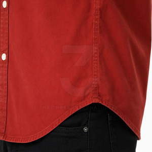 Chemises en jean pour hommes fabriquées au Pakistan, écologiques, à séchage rapide, en coton, toucher doux, aspect premium, respirantes, coupe décontractée, tendance - Product Image 5