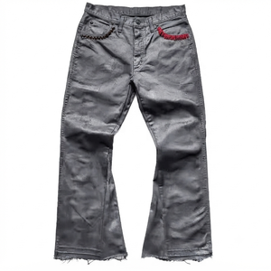 Jeans Homme Neufs et Stylés en Denim Délavé Respirant – Confort Optimal – Vente en Gros Directe Usine - Product Image 2