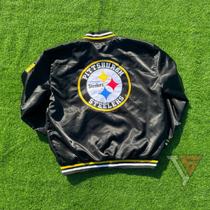 Custom Wholesale Team Letterman High Quality Fashion Men's Winter Varsity Bomber Winter <b>Jacket</b> 100% Satin - Product Image 2