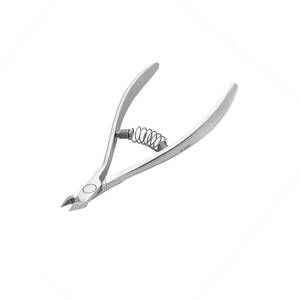Coupe-ongles professionnel en acier inoxydable 12,5 mm à lame plate et pointe affûtée pour le soin des ongles des doigts, usage adulte - Product Image 1