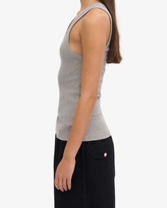 Débardeurs pour femmes en tissu toile uni, Spandex/Coton, écologiques, séchage rapide, respirants, décontractés, manches courtes - Product Image 5