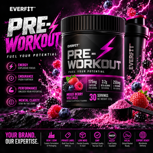 Proveedor de Proteína de Suero de Leche con Sabor a Vainilla de Marca Privada en Malasia, Fabricación OEM de Batidos WPC de Marca Personalizada, Crecimiento Muscular para Adultos, 20-29 g - Product Image 1