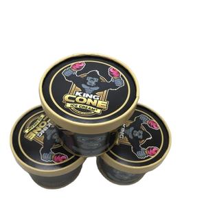 Manufacturer Appearance Style Take-Out Disposable Paper Bowl Cup Double Film Waterproof ECO-Friendly Self-adhesive <b>Lid</b> - Product Image 6