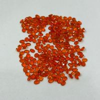 Opale de feu naturelle de qualité gemme, taille ovale 6x4mm, calibrée, pierres précieuses d'opale orange non traitées, qualité Madagascar, vente en gros