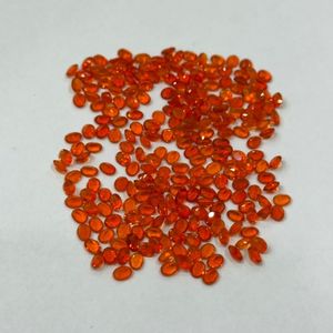 Gem Quality Natural Fire <b>Opal</b> Oval Cut 6x4mm Calibrated Loose Orange <b>Opal</b> Gemstones Untreated Madagascar Wholesale Grade - Product Image 6