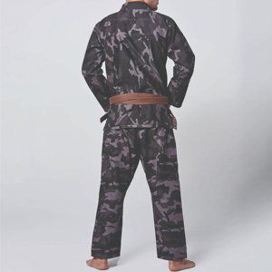 Vêtements d'arts martiaux unisexes pour adultes, en gros, 100% coton, Gi de Jiu-Jitsu brésilien, logo personnalisé imprimé, respirant, séchage rapide - Product Image 5