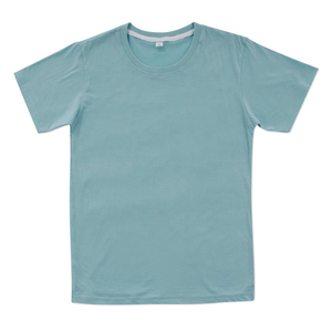 T-shirts en coton 100% uni à prix de gros, manches courtes, décontractés, design personnalisé, haute qualité, fabrication pakistanaise, séchage rapide pour hommes - Product Image 4