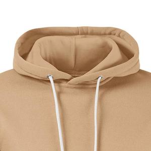 Sweat-shirt à capuche zippé en molleton 100% coton pour homme, style hip-hop, chaud et confortable, personnalisable - Product Image 3