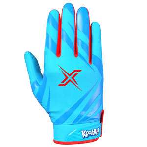 Wholesale Custom Printed Silicone American Football Receiver <b>Gloves</b> High Quality Breathable <b>Grip</b> Anti-Slip Sticky Hook Loop - Product Image 2