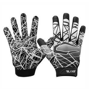 Top High Quality Customizable American Football <b>Gloves</b> Design Your Own Logo Breathable Lightweight <b>Touch</b> <b>Screen</b> Hook <b>GLOVES</b> - Product Image 5