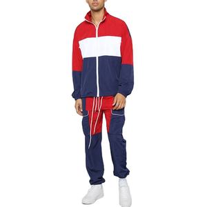 Conjunto Deportivo para Hombre INDEX APPAREL, Manga Larga, Bloques de Color, Cierre de Cremallera, Transpirable, Ropa Deportiva de Primavera - Product Image 2