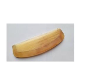 Peine de cuerno natural hecho a mano para desenredar el cabello y masajear el cuero cabelludo, peine antiestático para el cuidado del cabello para hombres y mujeres, peluquero profesional - Product Image 4