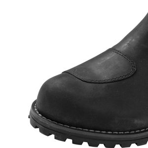 Bottes de moto chopper d'hiver très vendues, nouvelles, confortables, en cuir respirant, ignifuges, personnalisables, unisexes, de haute qualité - Product Image 3