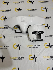 Conjunto de Boxeo Profesional Personalizado de Fábrica, Conjunto de Boxeo de Piel Genuina de Primera Calidad, Superventas - Product Image 4