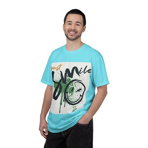 T-shirt de sublimation en tissu respirant pour homme, col rond - Product Image 1