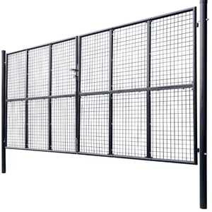 Sparxwizz Engineering - Valla de Seguridad Temporal de Acero Resistente con Marco Galvanizado de 200 cm de Altura para Obras de Construcción - Product Image 2