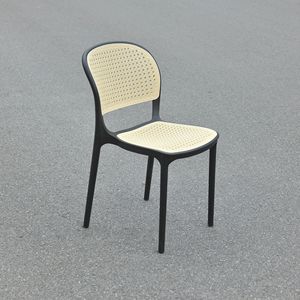 Wholesale Bathroom Nordic Black Rattan Solid Wood Modern Luxury Cooling <b>Dining</b> <b>Chairs</b> - Product Image 1