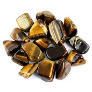 Cristaux de œil de tigre naturels polis de haute qualité |   Pierres de guérison énergétique Reiki |   Pierres précieuses pour l'équilibrage des chakras pour la décoration de la maison - Product Image 1