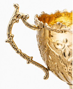Golden Metal <b>Trophy</b> <b>Cups</b> Set Decorative Durable Premium Quality - Product Image 5