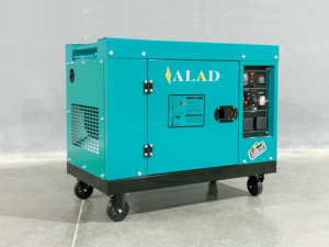 ALAD TECH オープンフレーム ポータブルディーゼル発電機 <span class=keywords><strong>2KW</strong></span>-15KW 240V/380V 自動始動 ATS エアークールドシステム搭載 50/60Hz - Product Image 5
