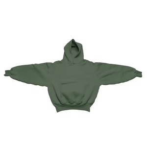 Sweat à capuche homme personnalisé à prix abordable, en molleton épais 300g, respirant, polyester/coton, coupe décontractée, idéal pour l'hiver - Product Image 4
