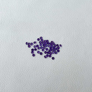 3mm Améthyste Africaine Violette Naturelle à Facettes Coupe Ronde Bijoux en Pierres Précieuses Faits à la Main au Prix d'Usine de Gros Achetez en Ligne Maintenant - Product Image 3