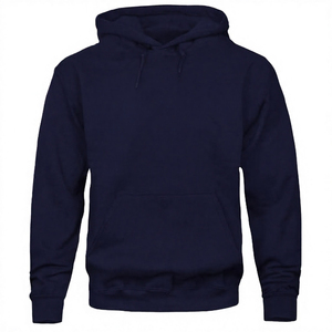 Custom Logo <b>Men</b> Hooded Pullover Cotton Knitted <b>Sweatshirt</b> Loose Fit Pocket <b>Sweatshirt</b> for Spring Autumn - Product Image 4
