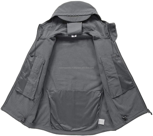 Chaqueta Softshell informal para uso diario elegante ligero a prueba de viento resistente al agua cómodo al aire libre moda hombres mujeres - Product Image 5